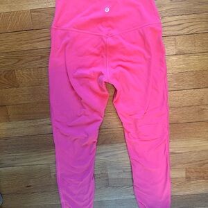 lululemon athletica double lined Pink align Leggings